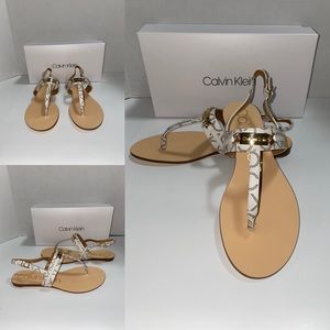 NWT Calvin Klein Sandals New